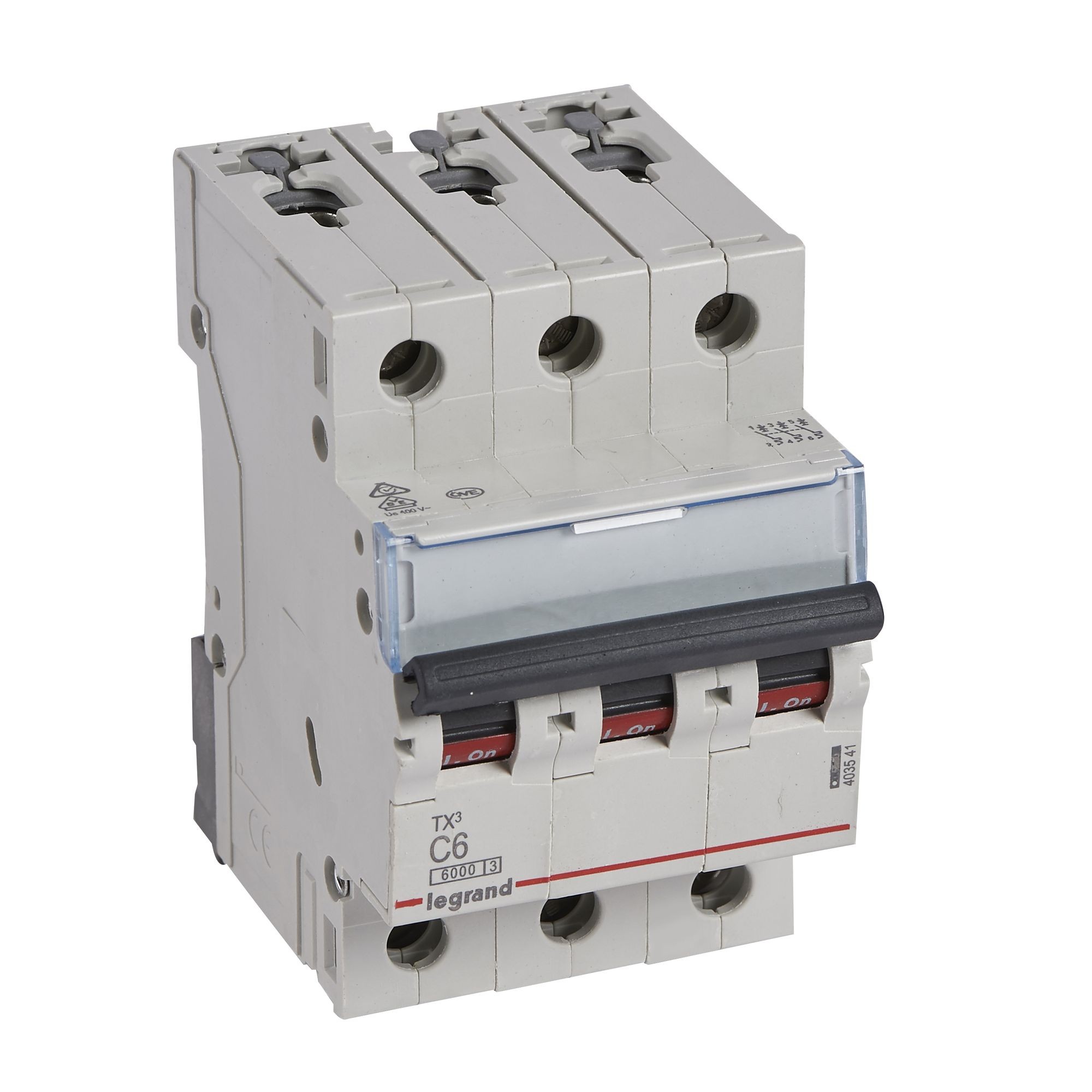 Jistič třípolový LEGRAND 403541 TX3 3P C6 6000A