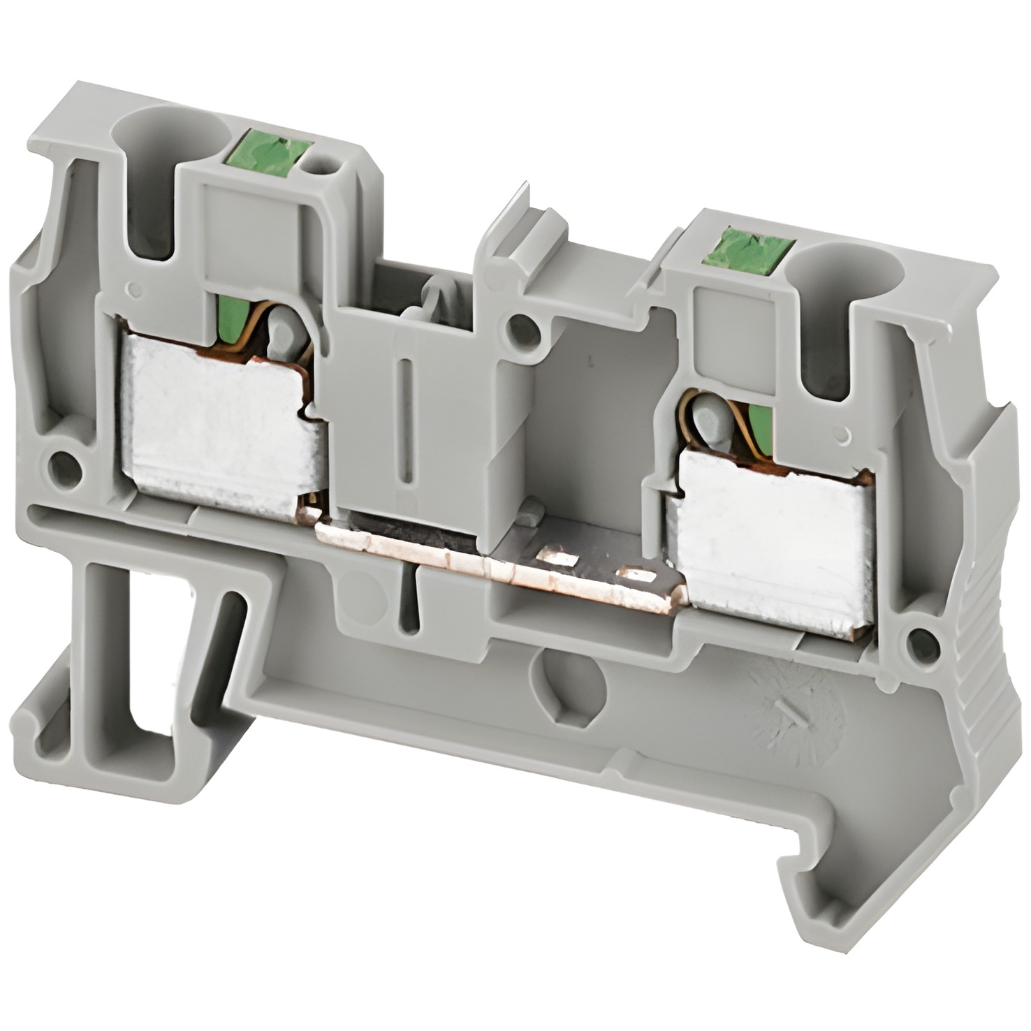 SCHN NSYTRP42 Push-in svorka, 2 body, 4mm2, šedá (obj. mn. 50ks)