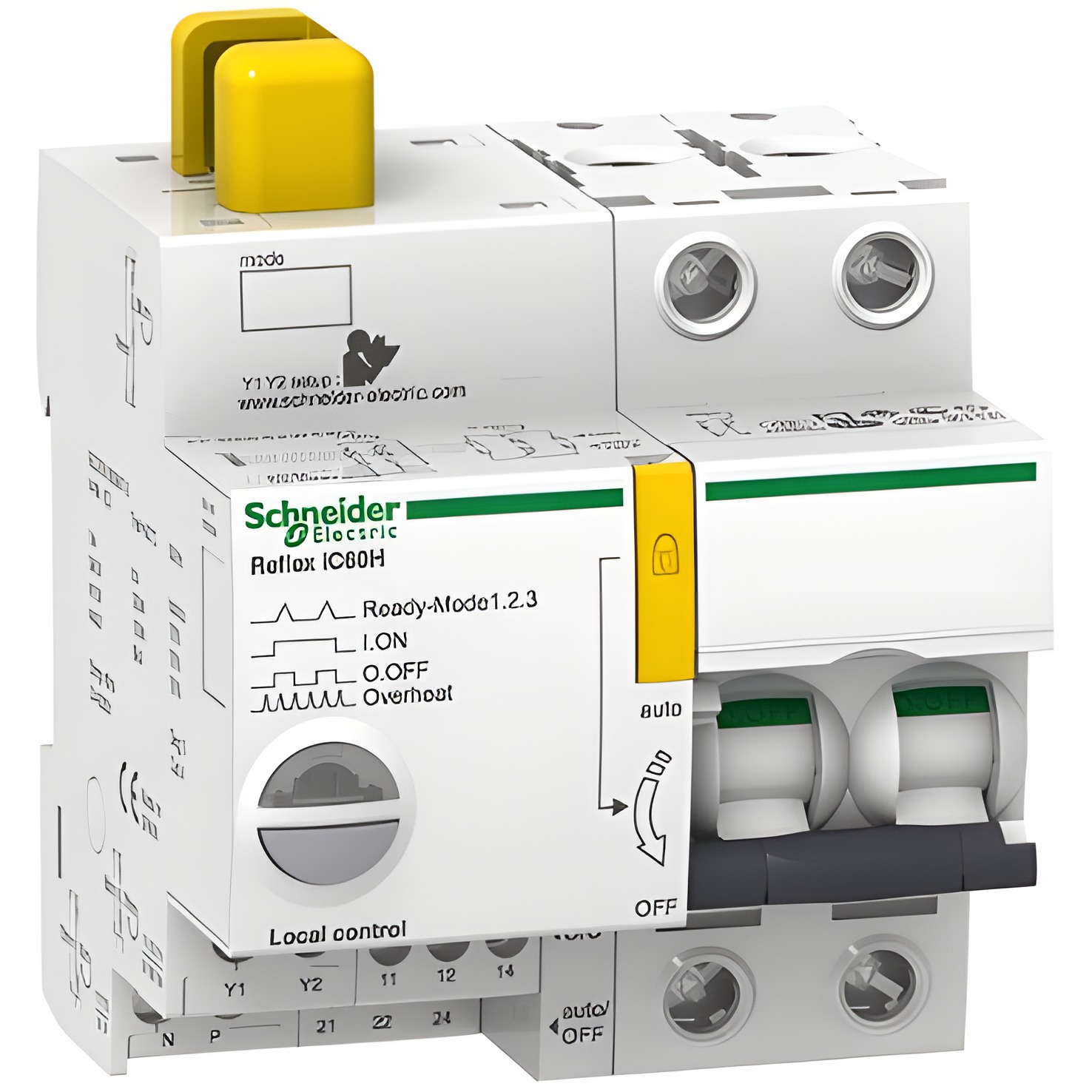 SCHN A9C66210 Jistič REFLEX iC60H Ti24 10 A 2P D