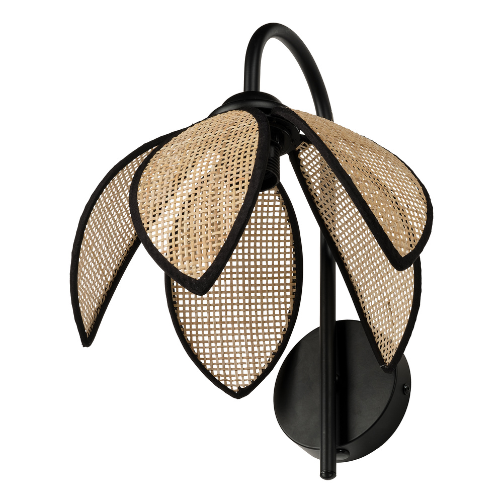 LED svítidlo dekorativní OSRAM DECOR RATTAN LOTUS WALL E27