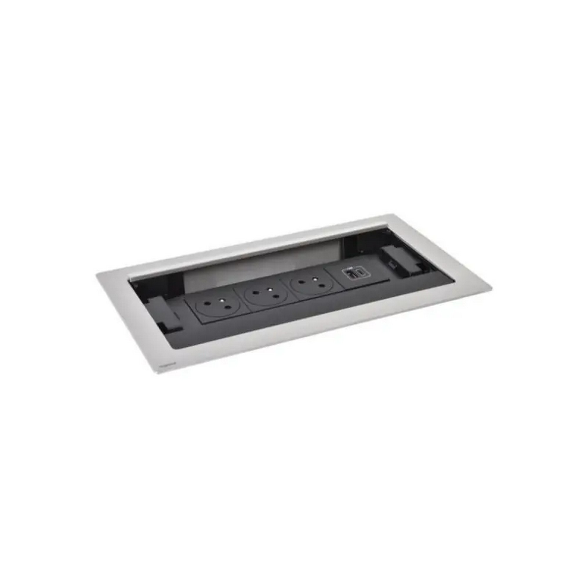 LEG 654850 FLIPUP 3X2P+T USB A+C KOV