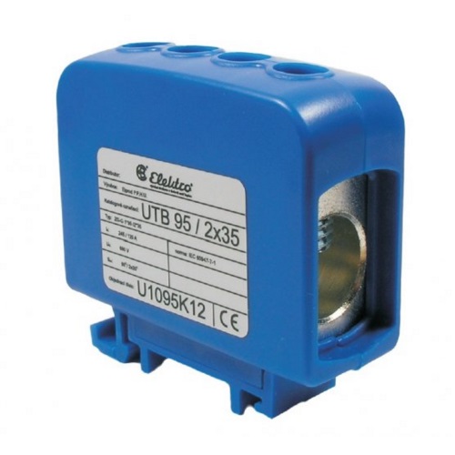BEČOV U1095K12 Svorka UTB 95/2×35 modrá