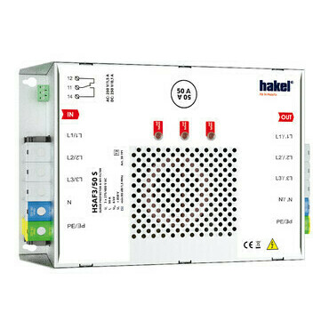 HAKEL 30191 HSAF3/50 S SPD typ 3 s VF filtrem RP 1,98kč/ks