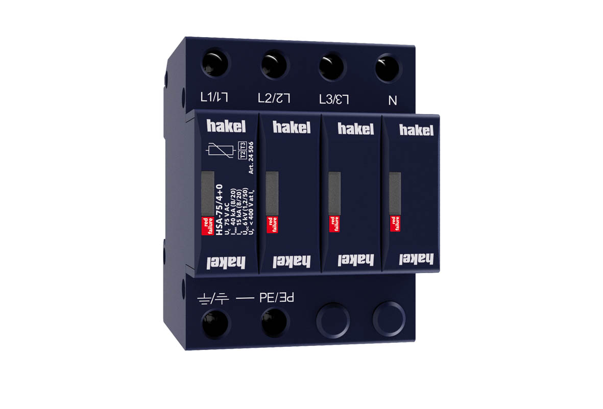HAKEL 24506 HSA-75/4+0 SPD typ 2+3