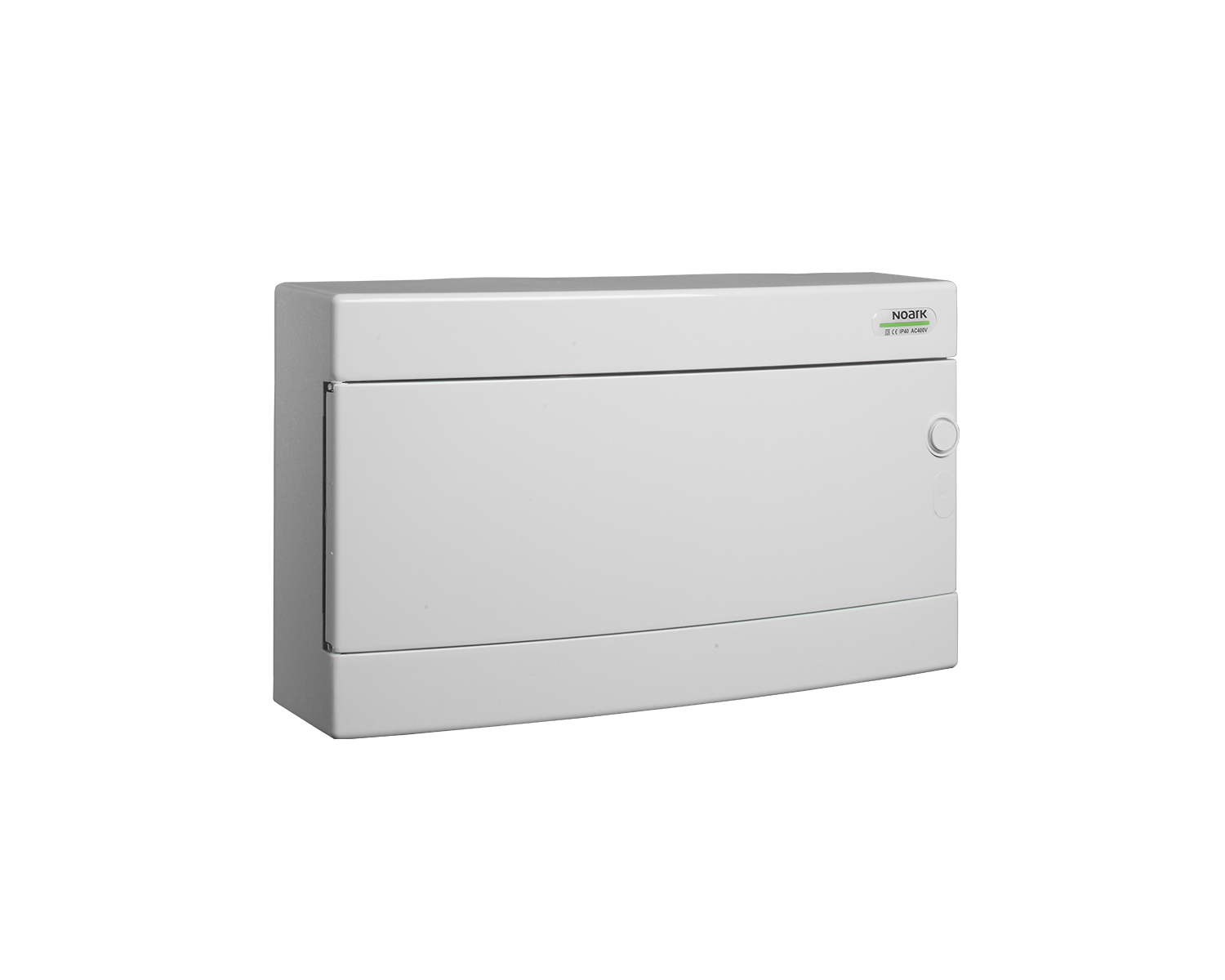 Rozvodnice nástěnná NOARK 113299 PNS 1x24W, bílé dveře, IP40, 24 modulů