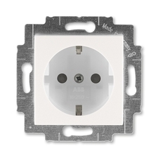 ABB 5520H-A03457 68 Jiné systémy zásuvek Zásuvka jednonásobná s ochrannými kontakty (podle DIN), s c