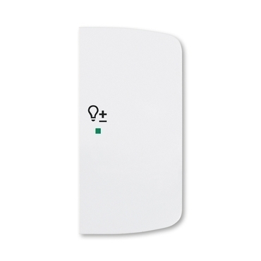 ABB 6220A-A02204 B Kryt 2násobný pravý, symbol stmívání 15-free@home