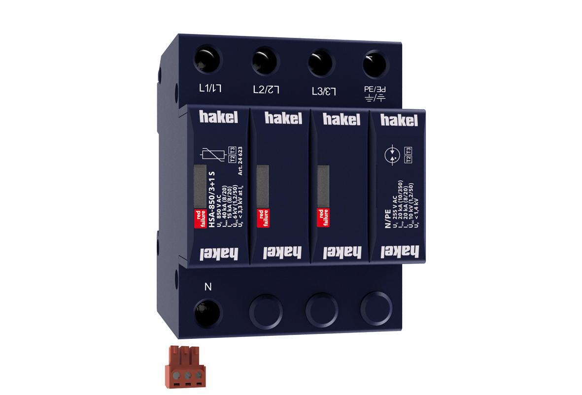 HAKEL 24623 HSA-850/3+1 S SPD typ 2+3