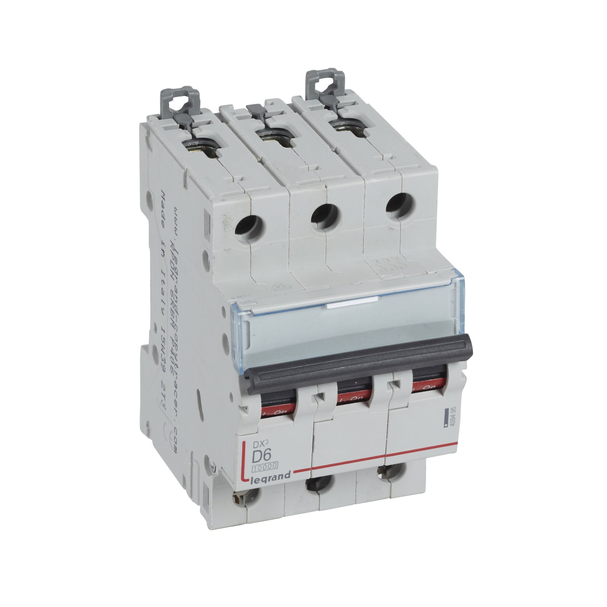 Jistič třípolový LEGRAND 409495 DX3 3P D6 10000A/16KA