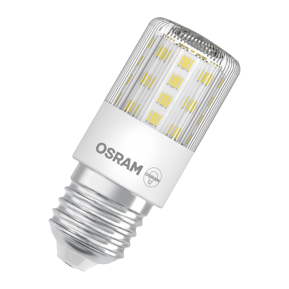 LED žárovka OSRAM LEDTSLIM60D 7W/827 230V E27 FS1, čiřá, stmívatelná