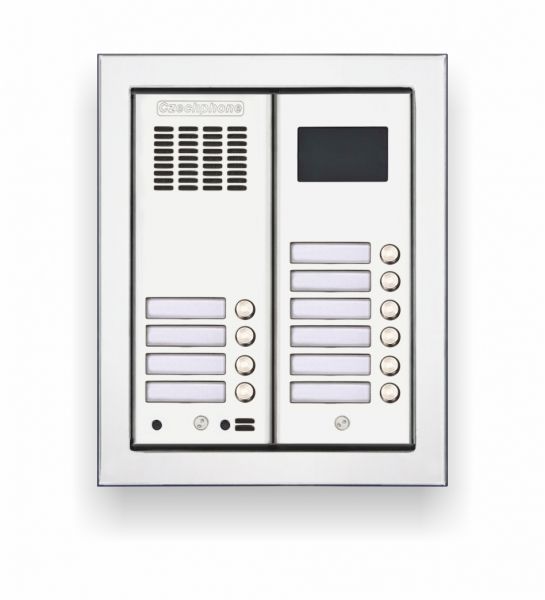 Tablo zvonkové CZECHPHONE 4004005190, DUO Standard, 10 jmenovek, zápustné, 2 moduly