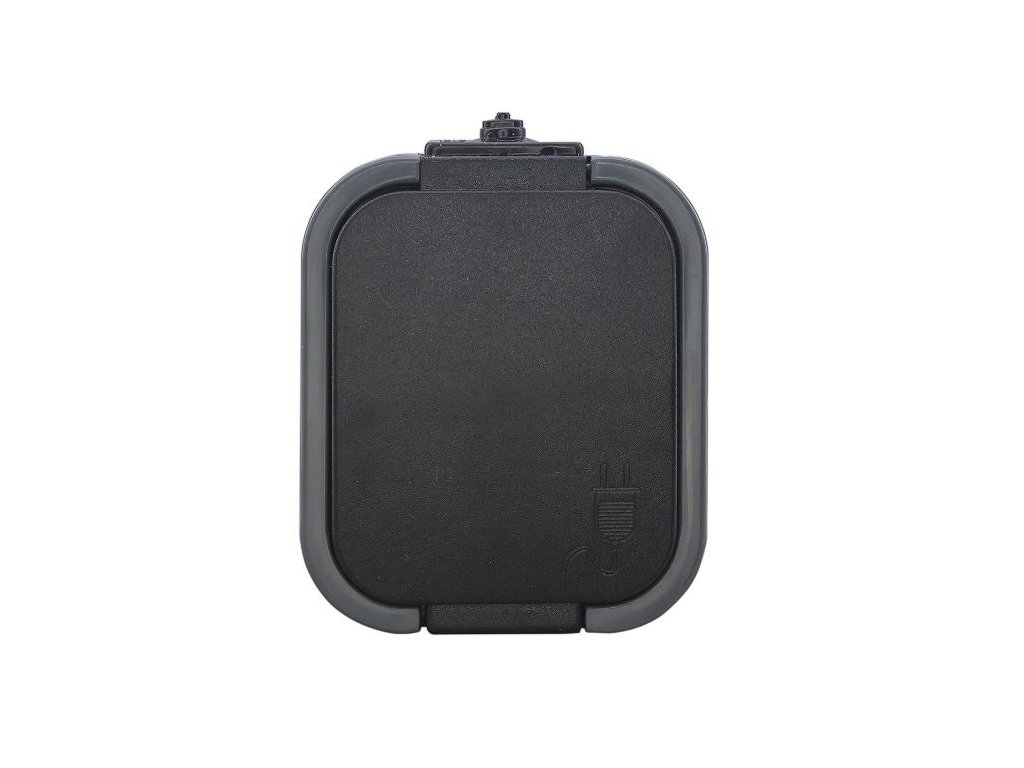 Zásuvka jednonásobná TIMEX NT-16B2 1850221, 2p+Z, IP54, šedo-černá