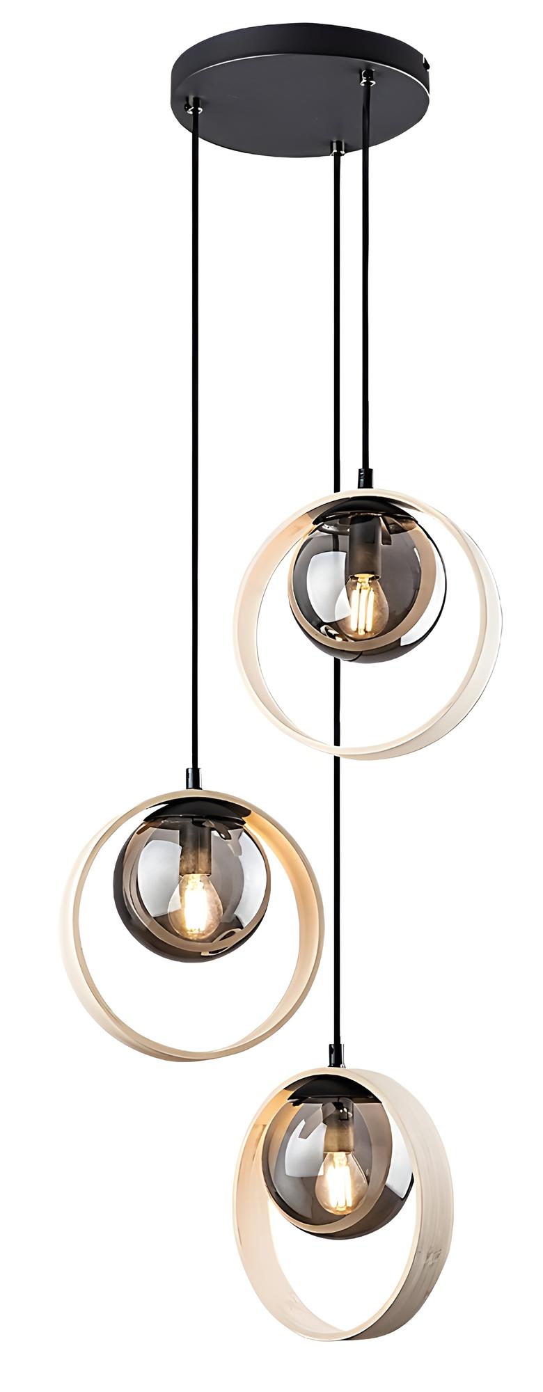 Závěsné svítidlo Peyton buk E14 3×15W RABALUX 72063