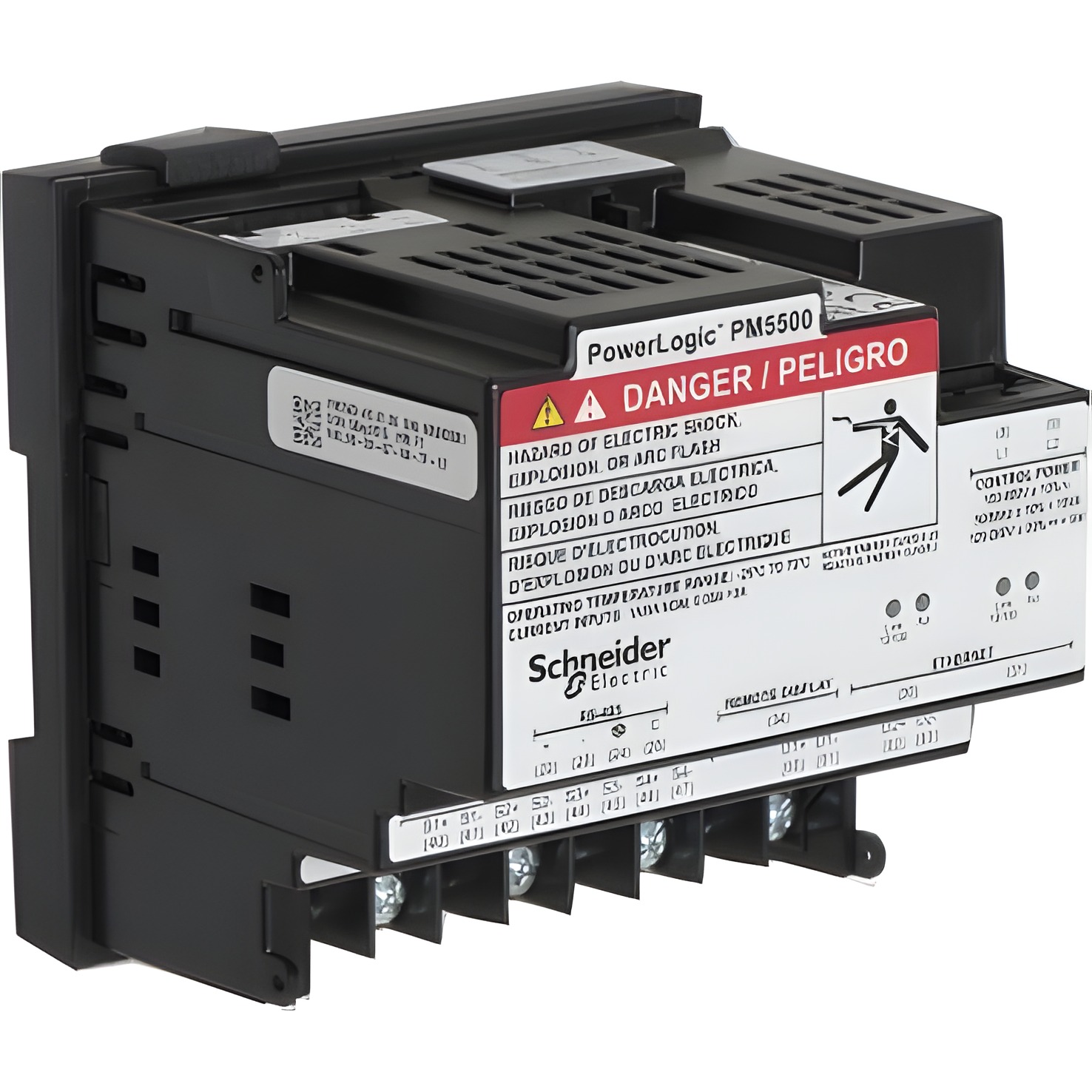 SCHN METSEPM5563 Analyzátor PM5563 na DIN, Modbus, Ethernet, 4DI/2DO