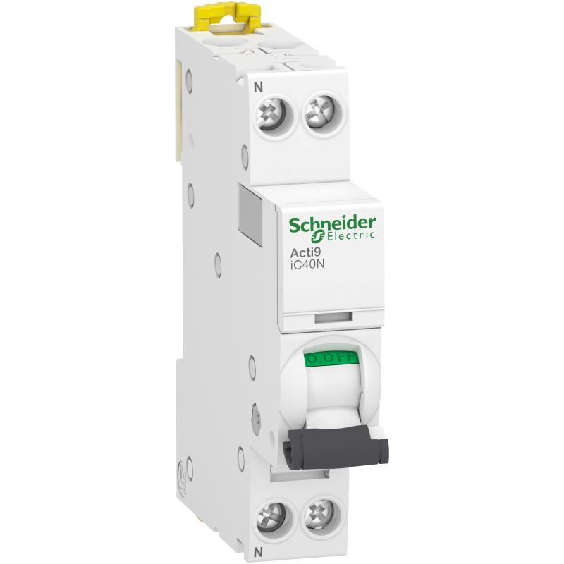 SCHN A9P44632 Jistič Acti9 iC40N 1P+N 32A B 6kA