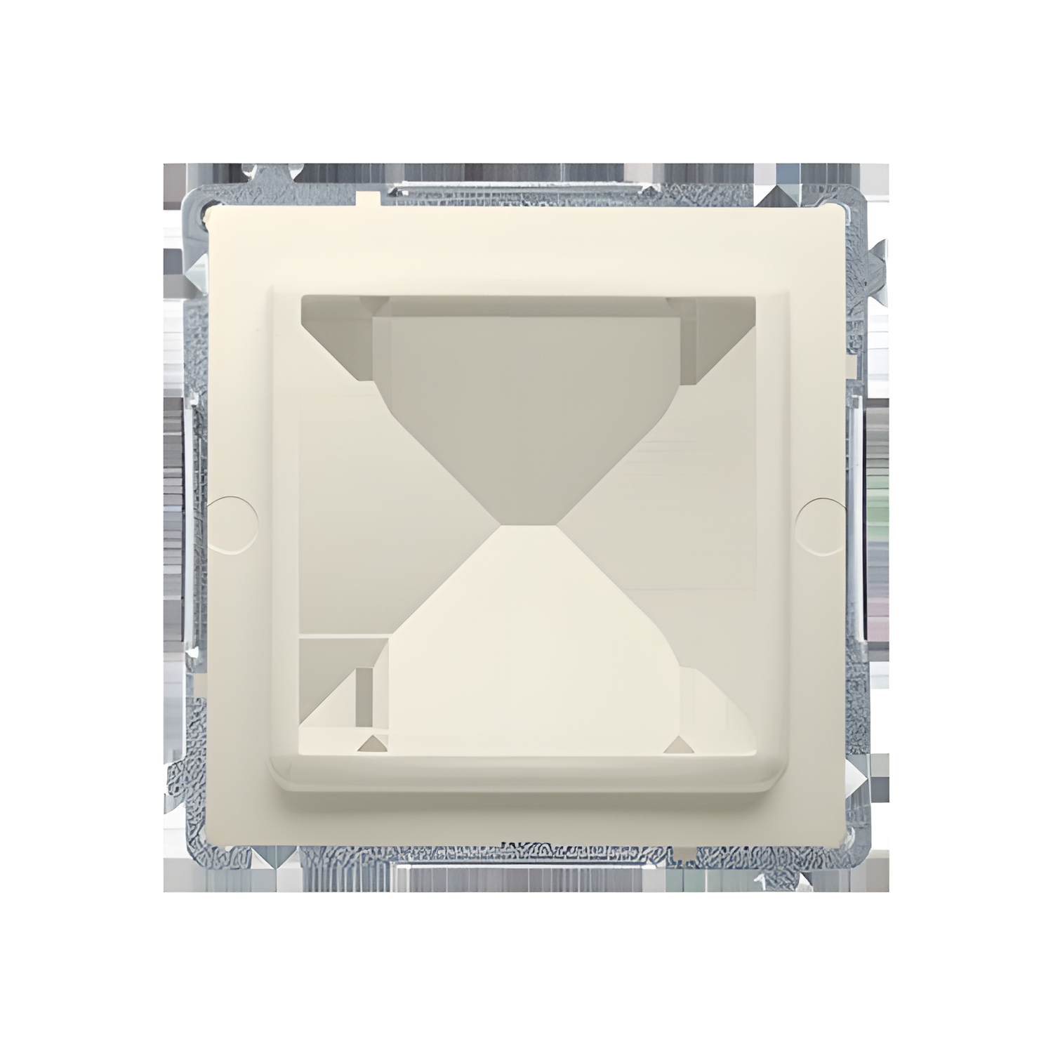 Adaptér přechodový SIMON BASIC BMA45M/12, (průchodka) pro zařízení standardu 45 × 45 mm, béžová