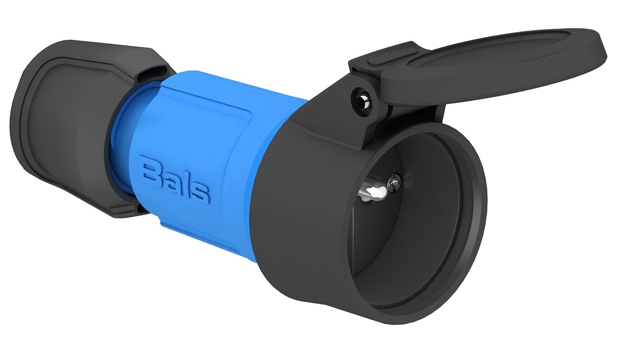 NG BALS7490 Spojka CZ + víčko modrá 16A 3p 230V IP54, max. do 3
