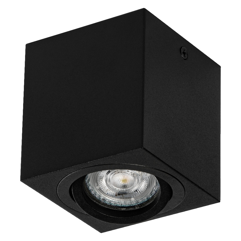 Svítidlo přisazené LEDVANCE SPOT SURFACE SQUARE BK GU10, IP20, spotové, černé