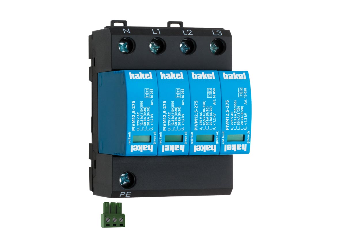 HAKEL 16057 PIVM12,5-275 DS/4+0 Vseries SPD typ 1+2