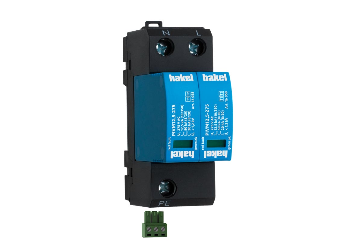 HAKEL 16051 PIVM12,5-275 DS/2+0 Vseries SPD typ 1+2