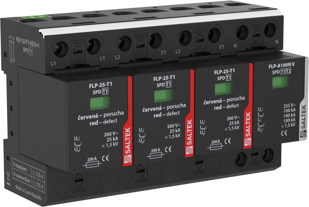 SALTEK A05305 FLP-25-T1-VS/3+1