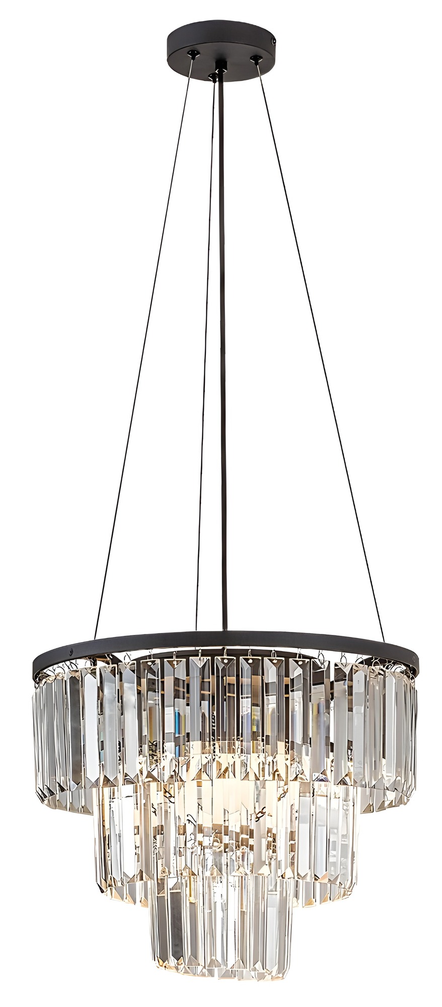 Závěsné svítidlo Eloisa černá E27 3×25W RABALUX 72265