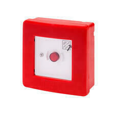 GW42201 Nouzové tlačítko požární, s osvětleným tlačítkem, IP55, červená Gewiss