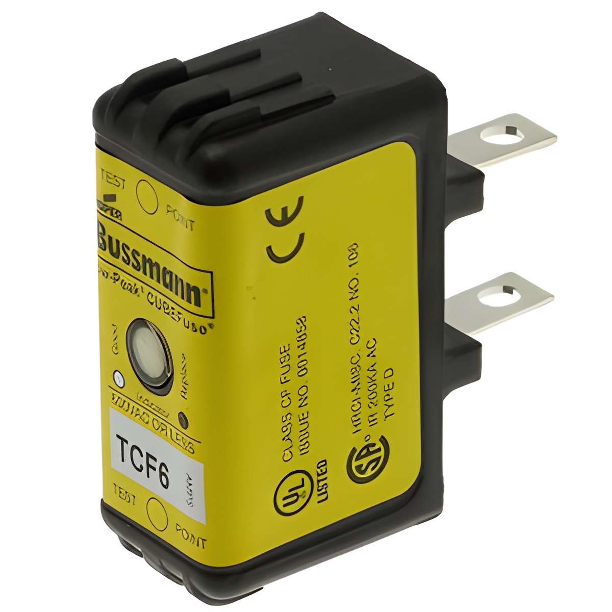 Pojistka EATON TCF6 CubeFuse (norma UL), 600V AC / 300V DC, 6A