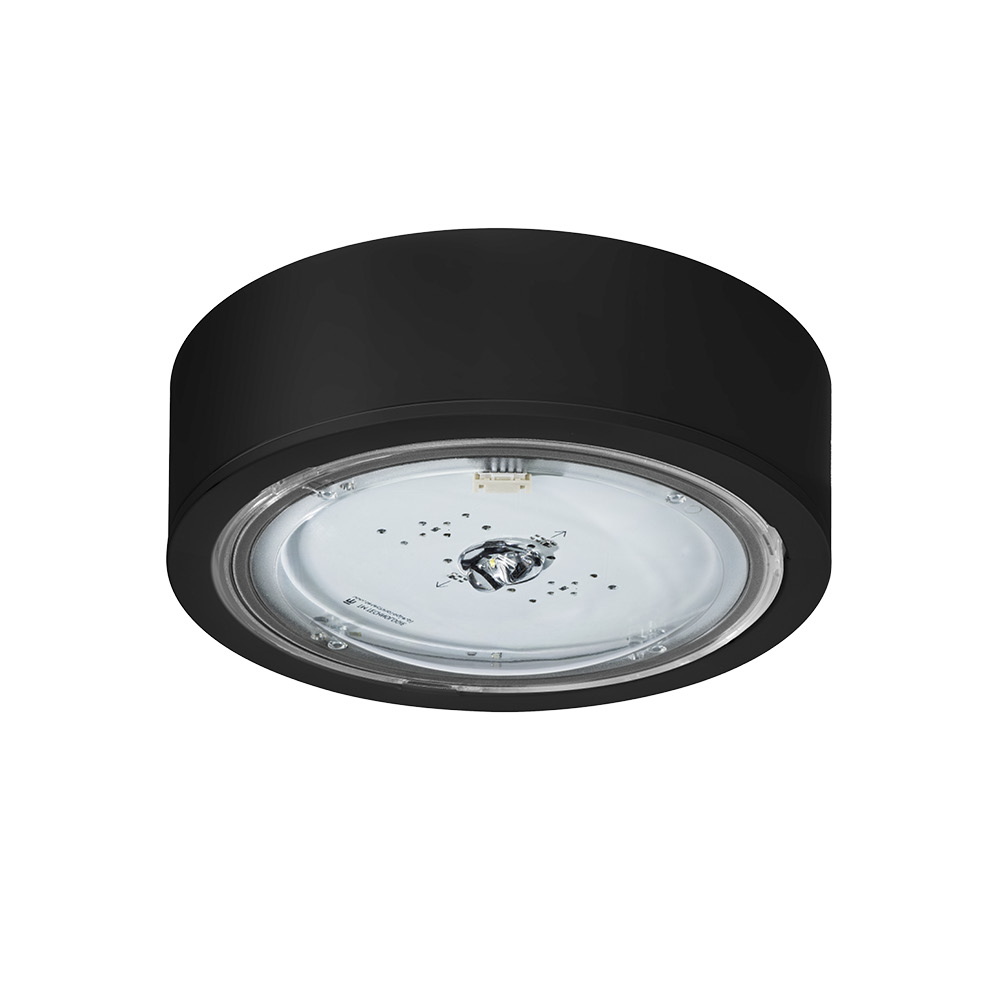 Svítidlo nouzové TM TECHNOLOGIE ITECH M5 305 M AT B, IP65, 3 h, černé