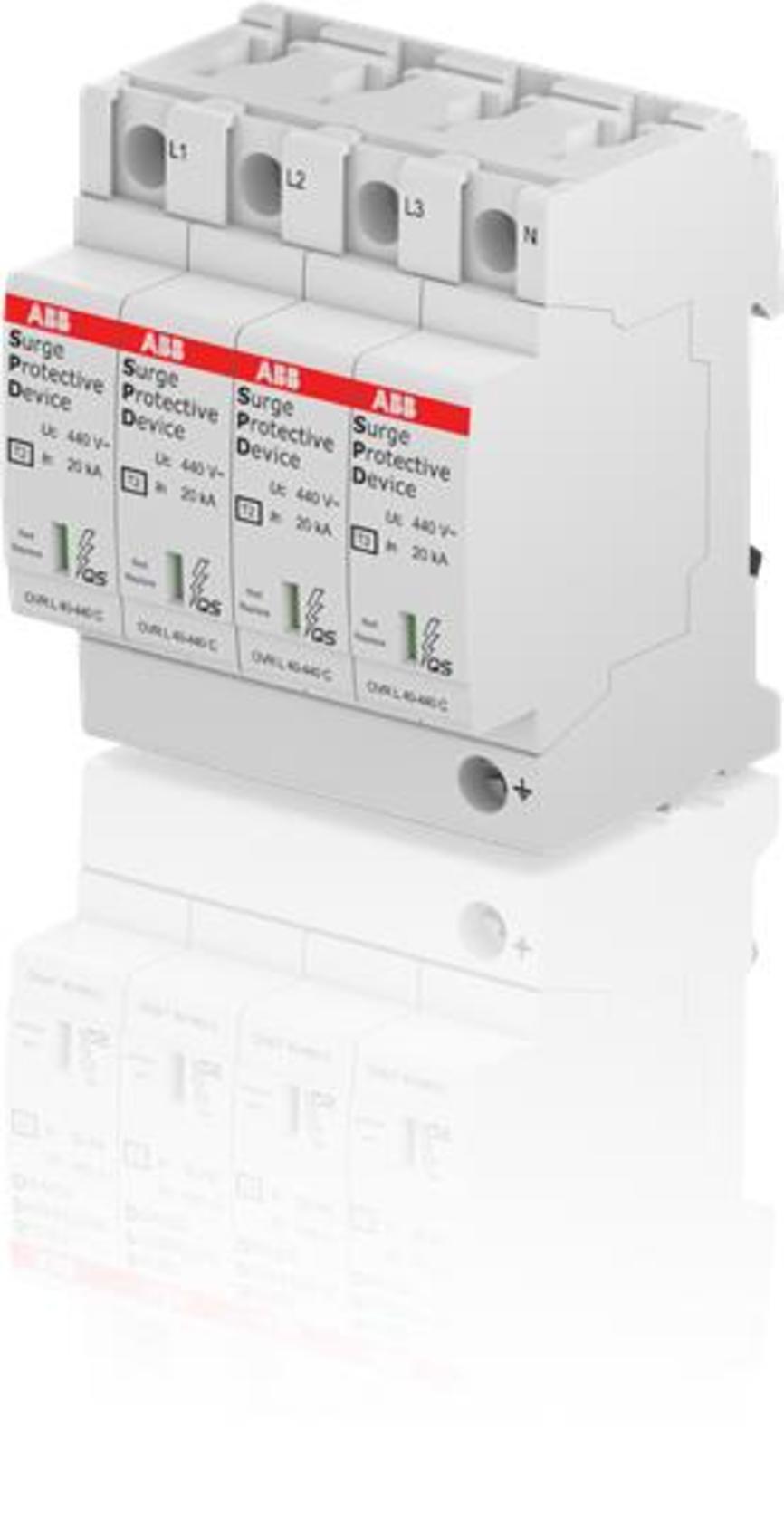 ABB 2CTB803873R5100 OVR T2 4L 40-440 P QS
