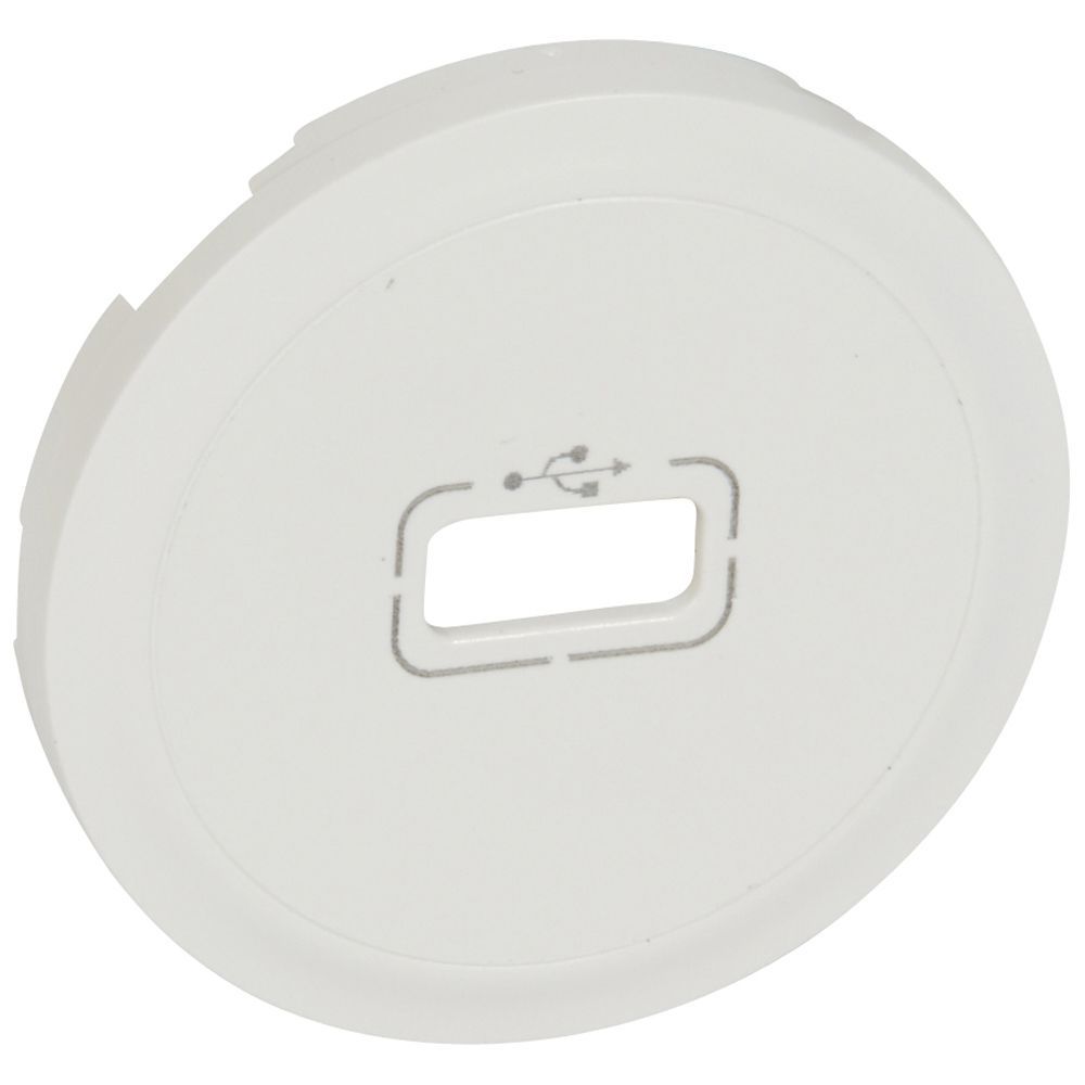 LEG 068253 CL BÍLÁ KRYT ZÁSUVKA USB