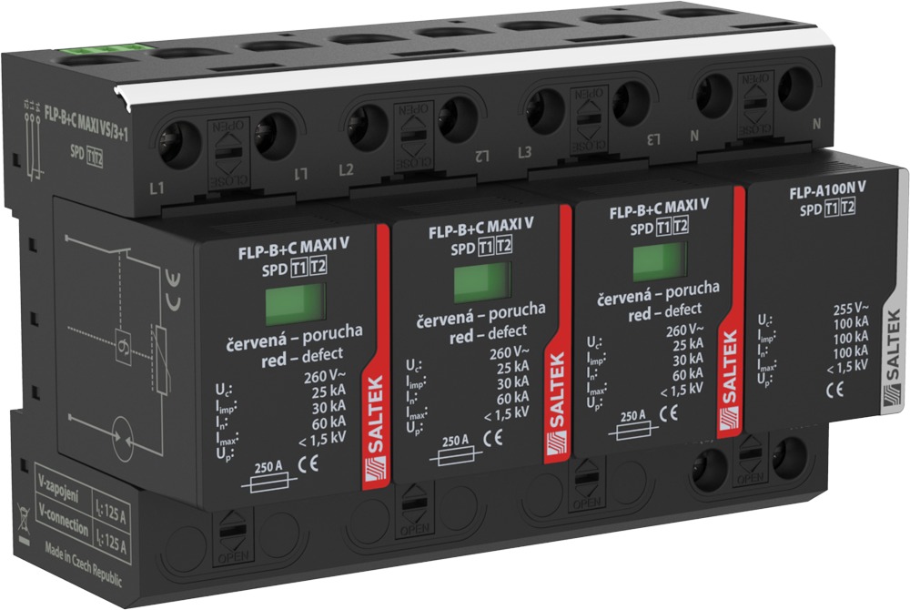 SALTEK A03572 FLP-B+C MAXI VS/3+1