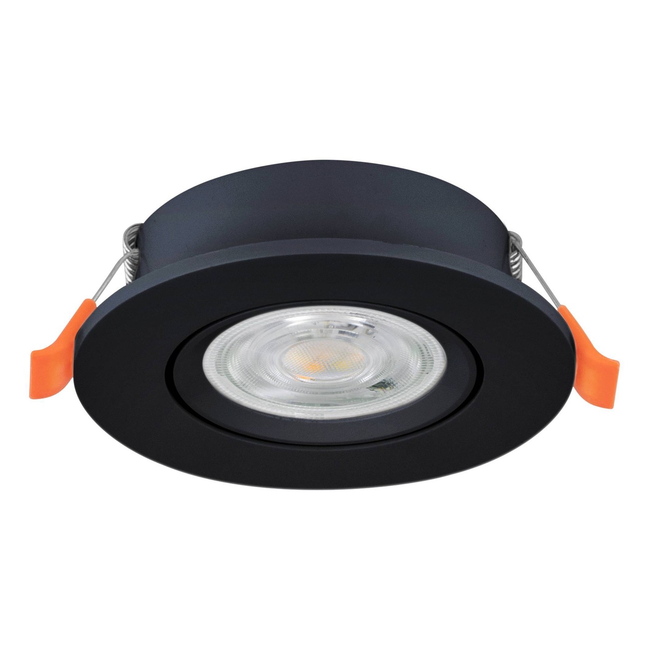 Vestavné svítidlo BARRANCO černá O90 mm 1x4,5W EGLO