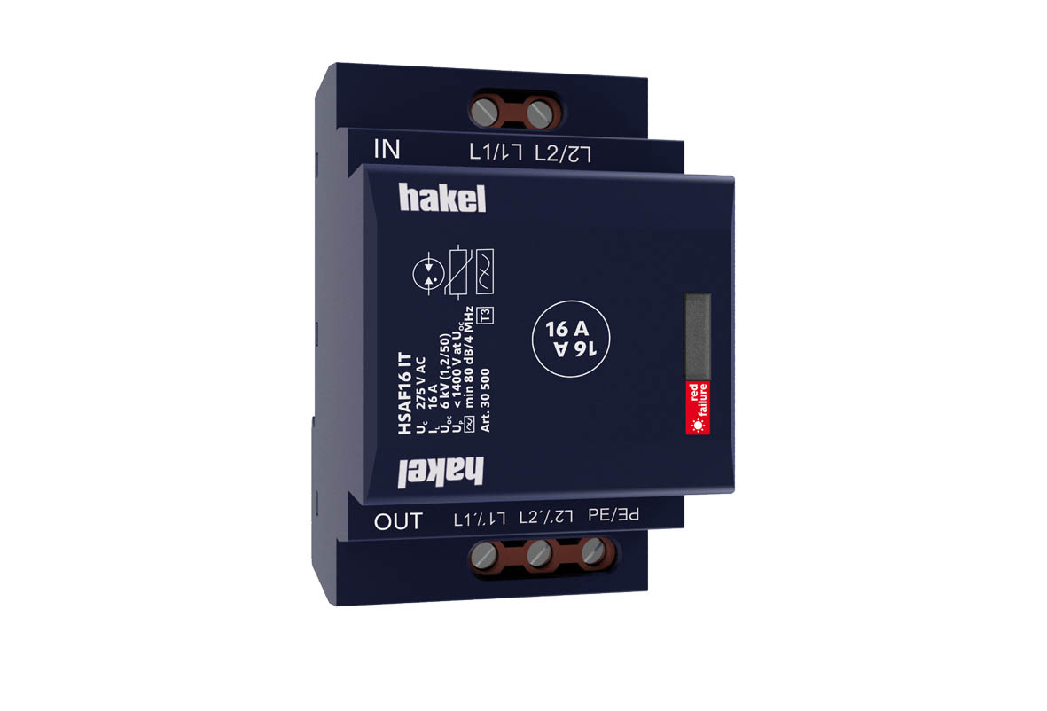 HAKEL 30500 HSAF16 IT SPD typ 3 s VF filtrem DC