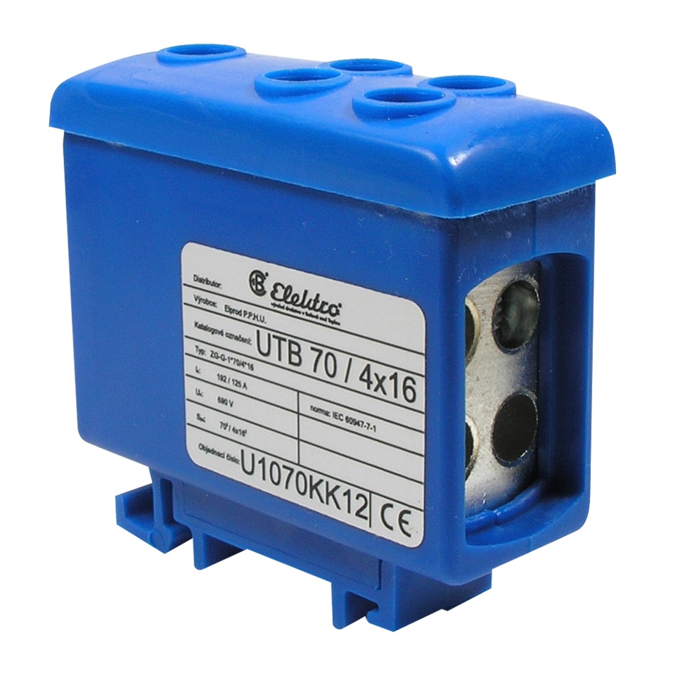 BEČOV U1070KK12 Svorka UTB 70/4×16 modrá
