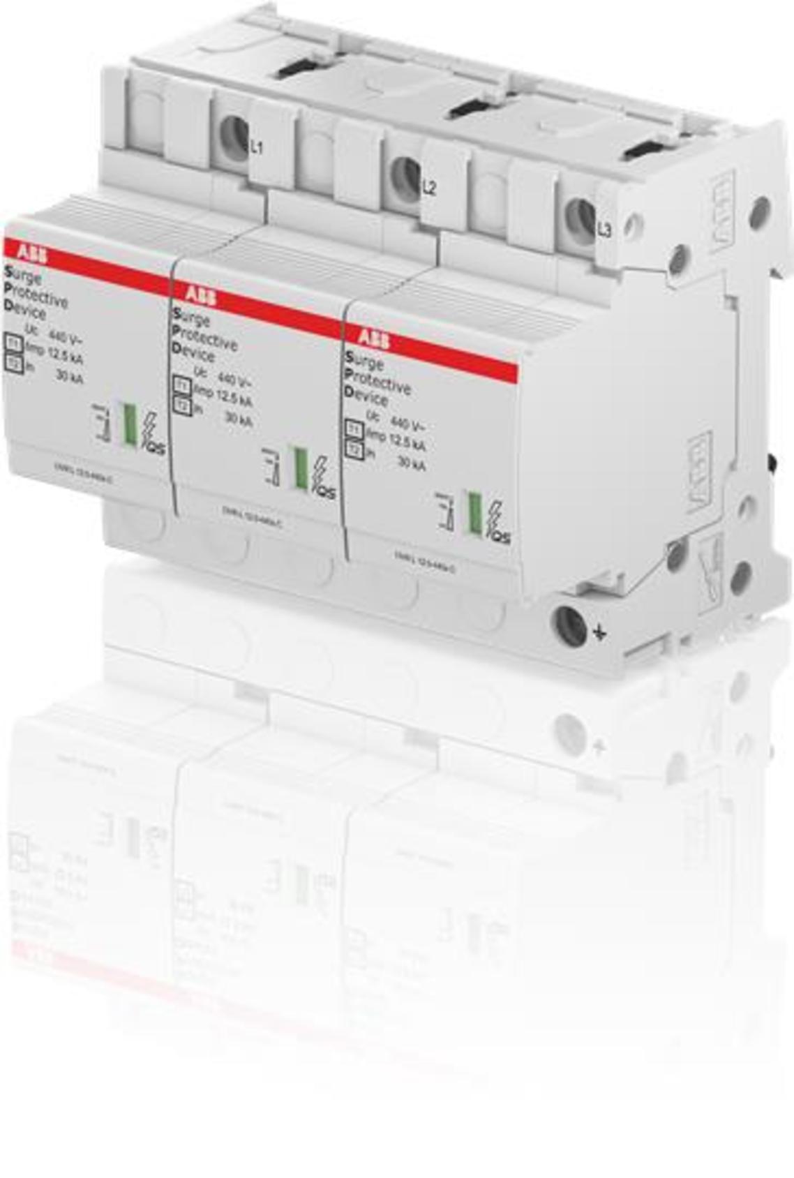 ABB 2CTB815708R4700 OVR T2 3L 80-440s P QS