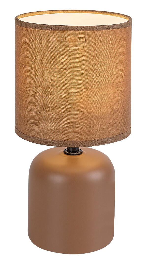 Stolní lampa Daphni hnědá E14 1×40W RABALUX 74054