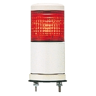 SCHN XVC6B15SK Smontovaný signální sloup,60 mm,LED,24V,Bzučák,Blikající,Rudý RP 0,47kč/ks