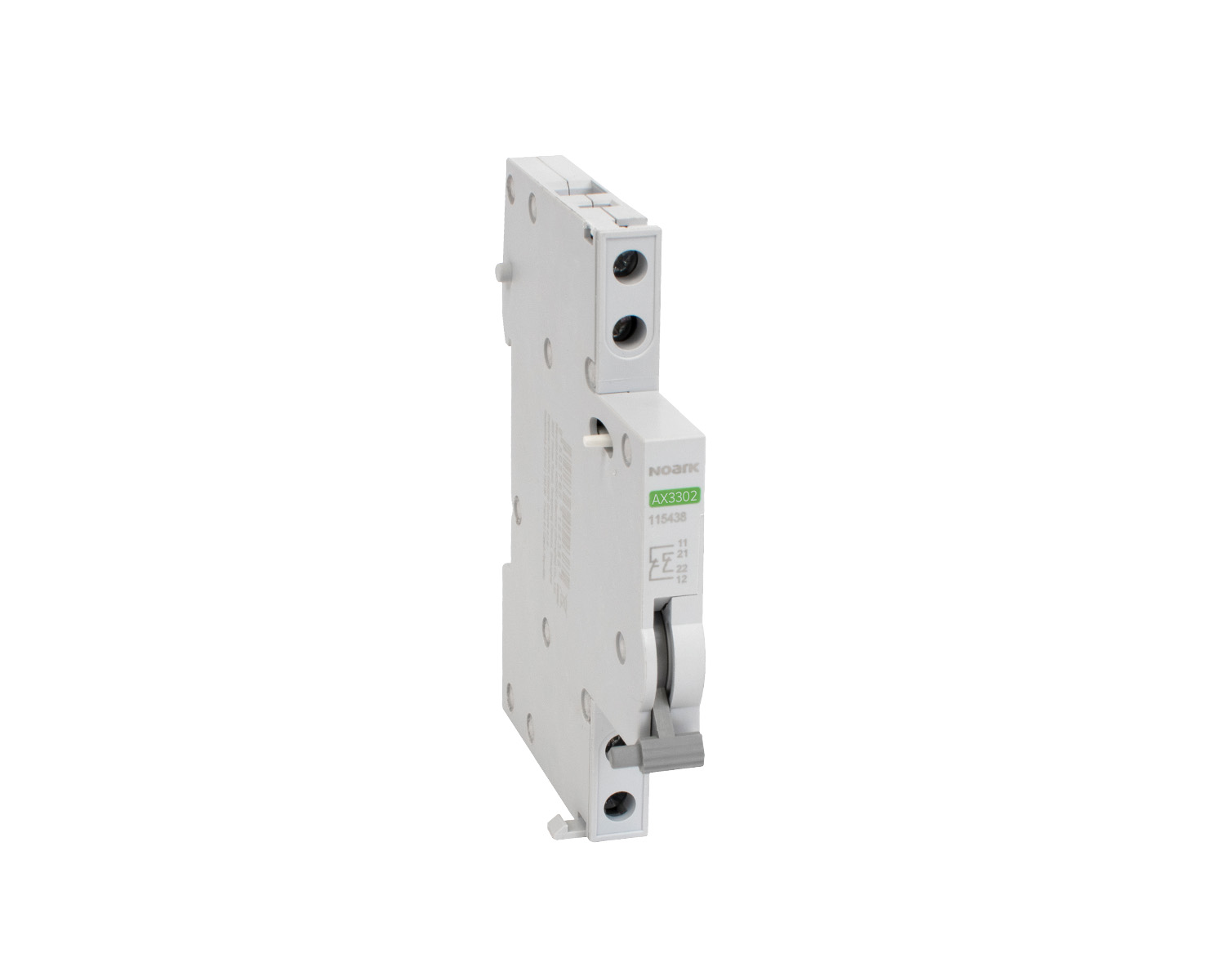 Kontakt pomocný NOARK 115437 AX3320 EU 2 NO
