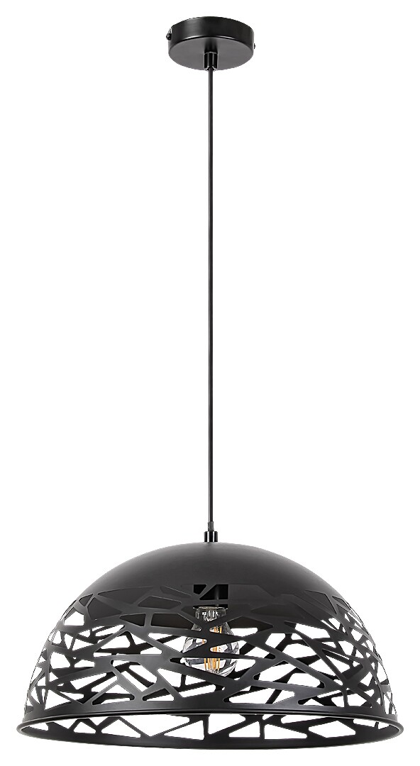 Závěsné svítidlo Norena matná černá E27 1×60W RABALUX 5086