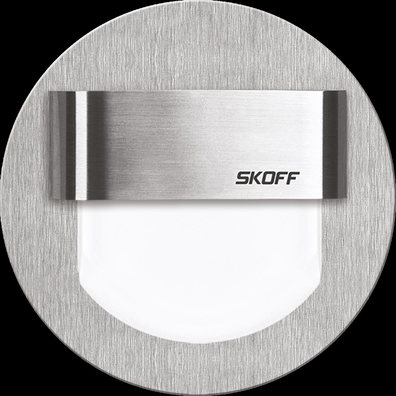 Orientační LED svítidlo SKOFF Rueda 3000K 0,8W 10 V DC IP66 INOX