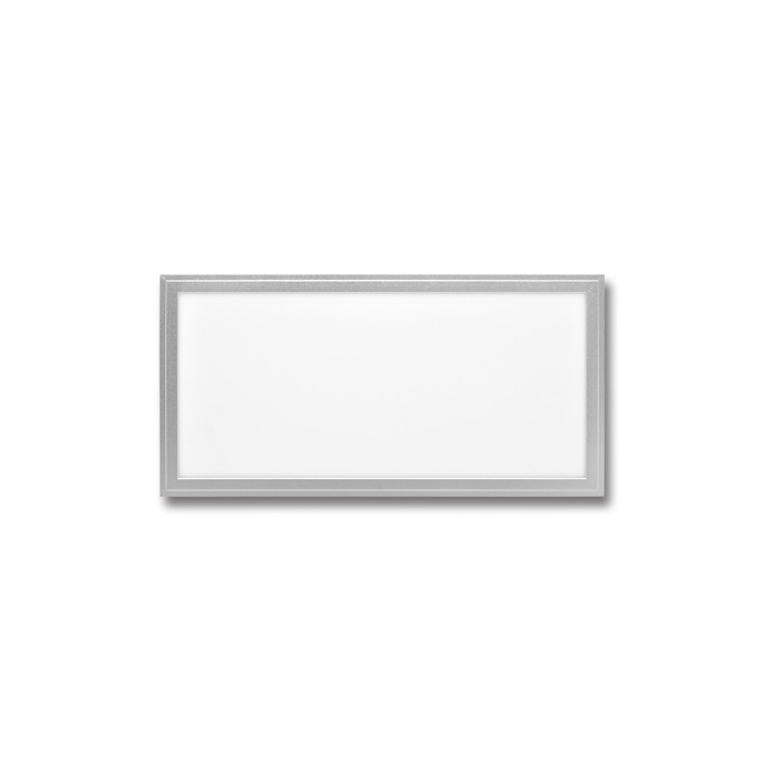 LED panel ECOPLANET ZEUS 24W, 2430lm, 4000K, IP20, stříbrná