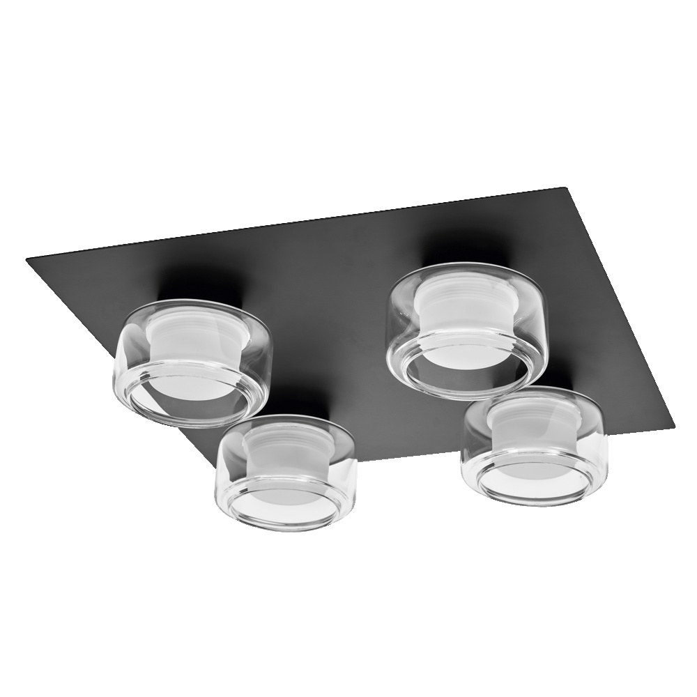 LED svítdlo koupelnové OSRAM ORBIS FLAME 4X5.5W CLICKCCT IP44 BKOSRAM