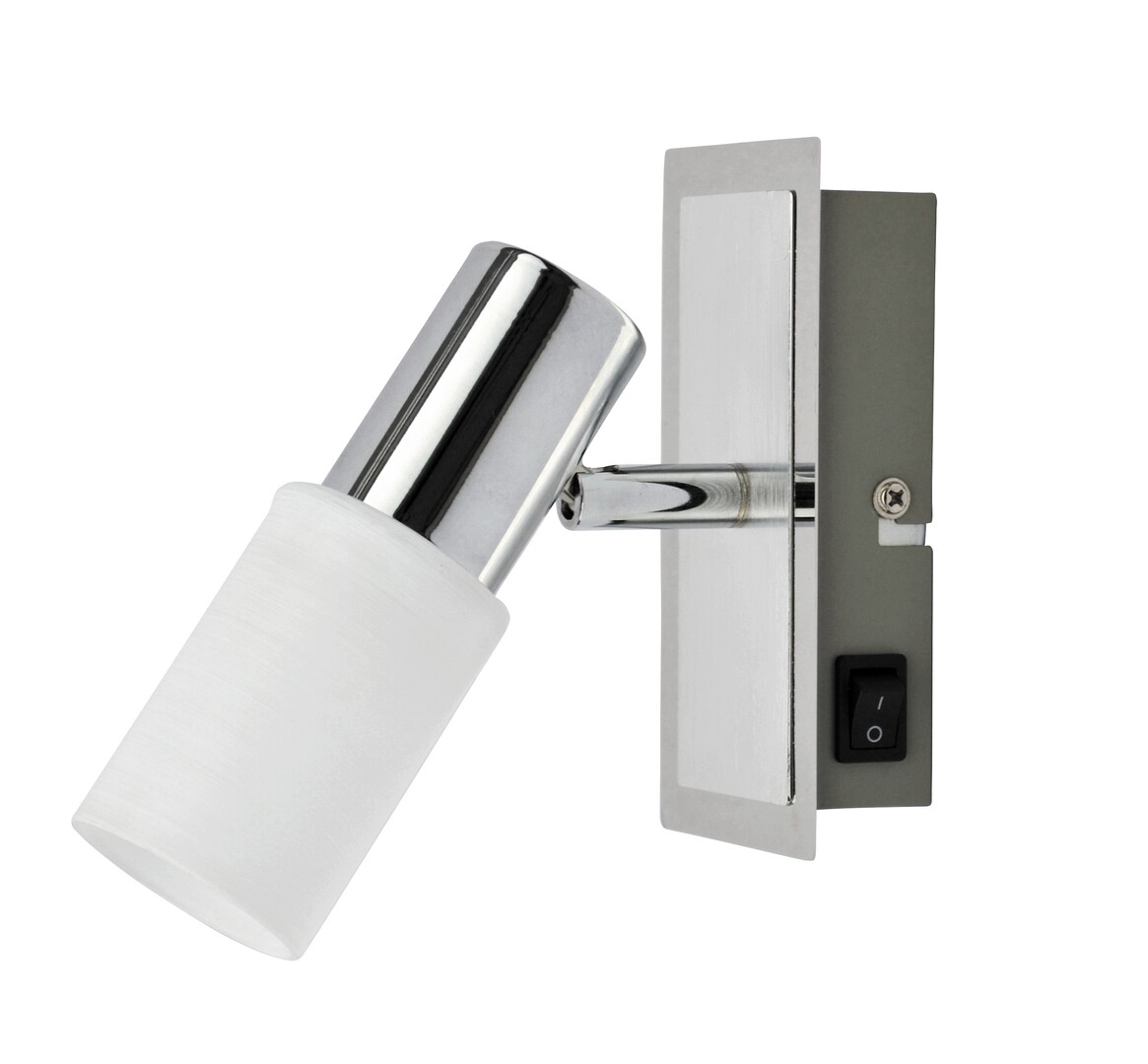 Bodové svítidlo Logan chromová E14 1×40W RABALUX 6096