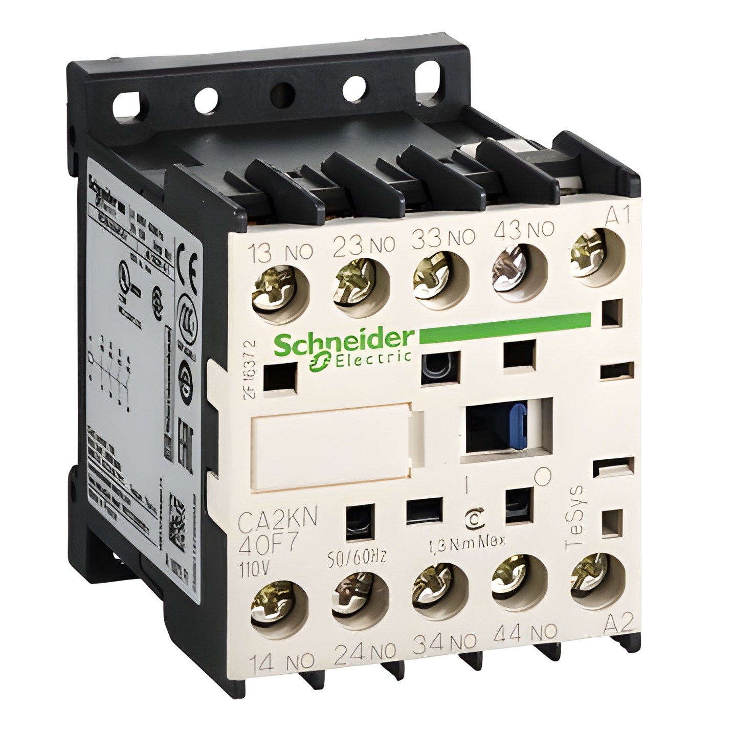 SCHN CA2KN40F7 Pom. miniStykač 4"Z" 110V 50/60Hz