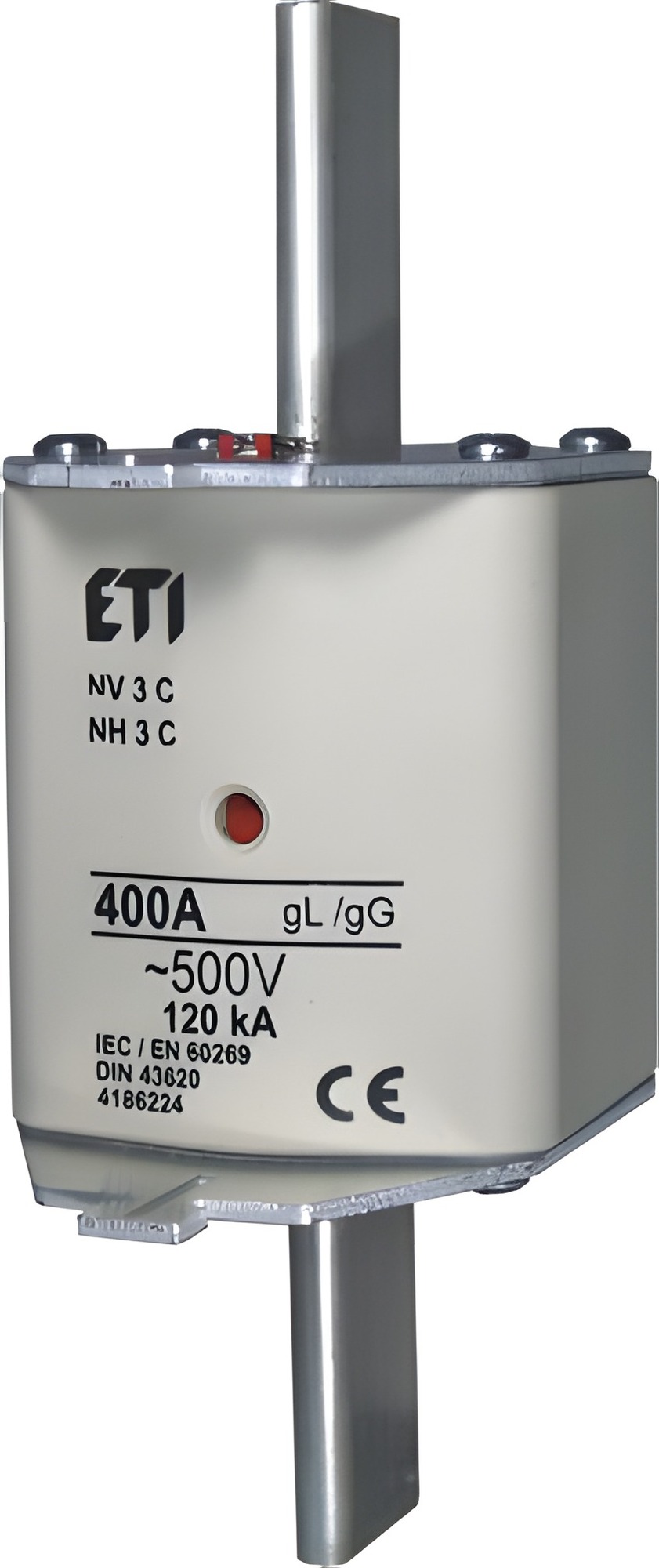 ETI 004186124 pojistka, NH3C gG 400A/400V