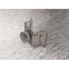 wpr2116 PTA-UM1-N8-SS nerez. příchytka MINI U1 pro pásy do š. 13 mm, pro 1 šr. + 1 ks nerez šroub +