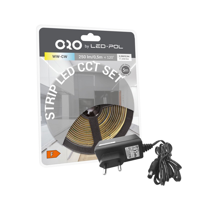 LED pásek LED-POL Strip 600L SMD NWD CCT Set