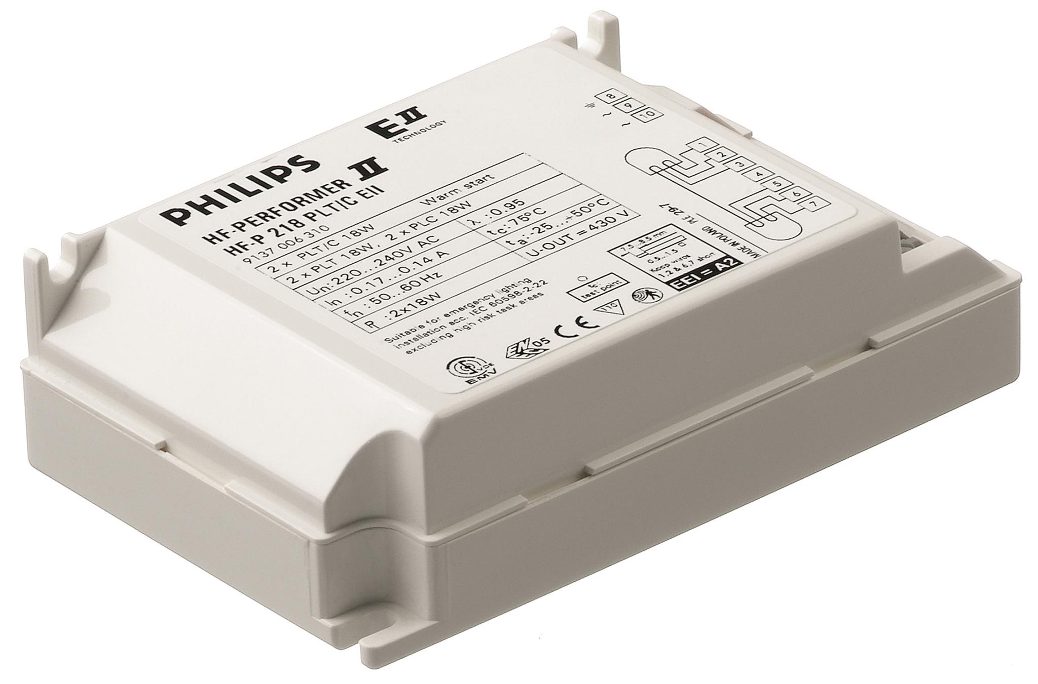 Předřadník Philips HF-P 2 22-42 PL-T/C/L/TL5C EII 230V