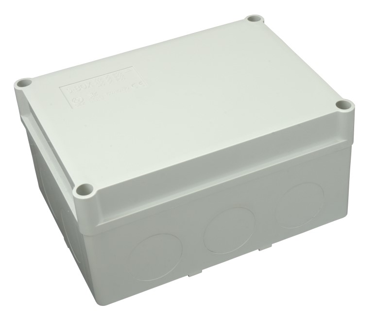 SEZ B  Krabice S-BOX 150×70×110 / hladké stěny / IP66 / šedá